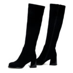 Ботфорти-панчохи Brocoly 01477 Чорні