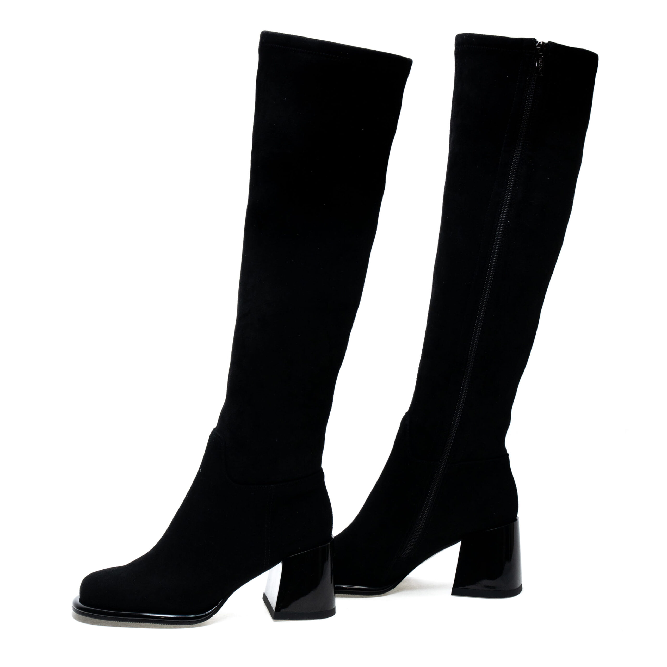 H1883-H6083-Y85 Ботфорти-панчохи Brocoly 01477 Чорні - Зображення 1