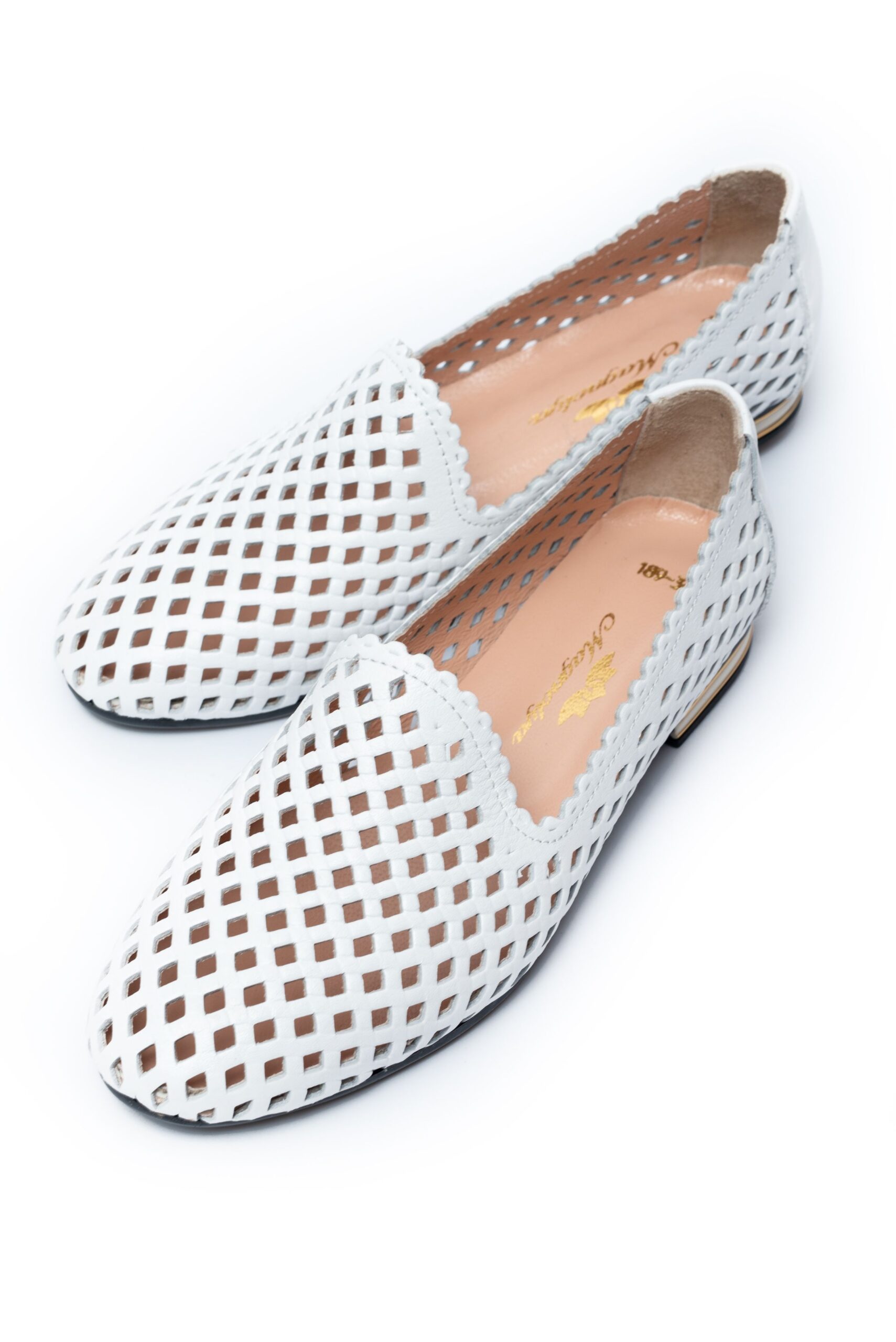 005-7002white Лофери Magnolya 01615 Білі - Зображення 1