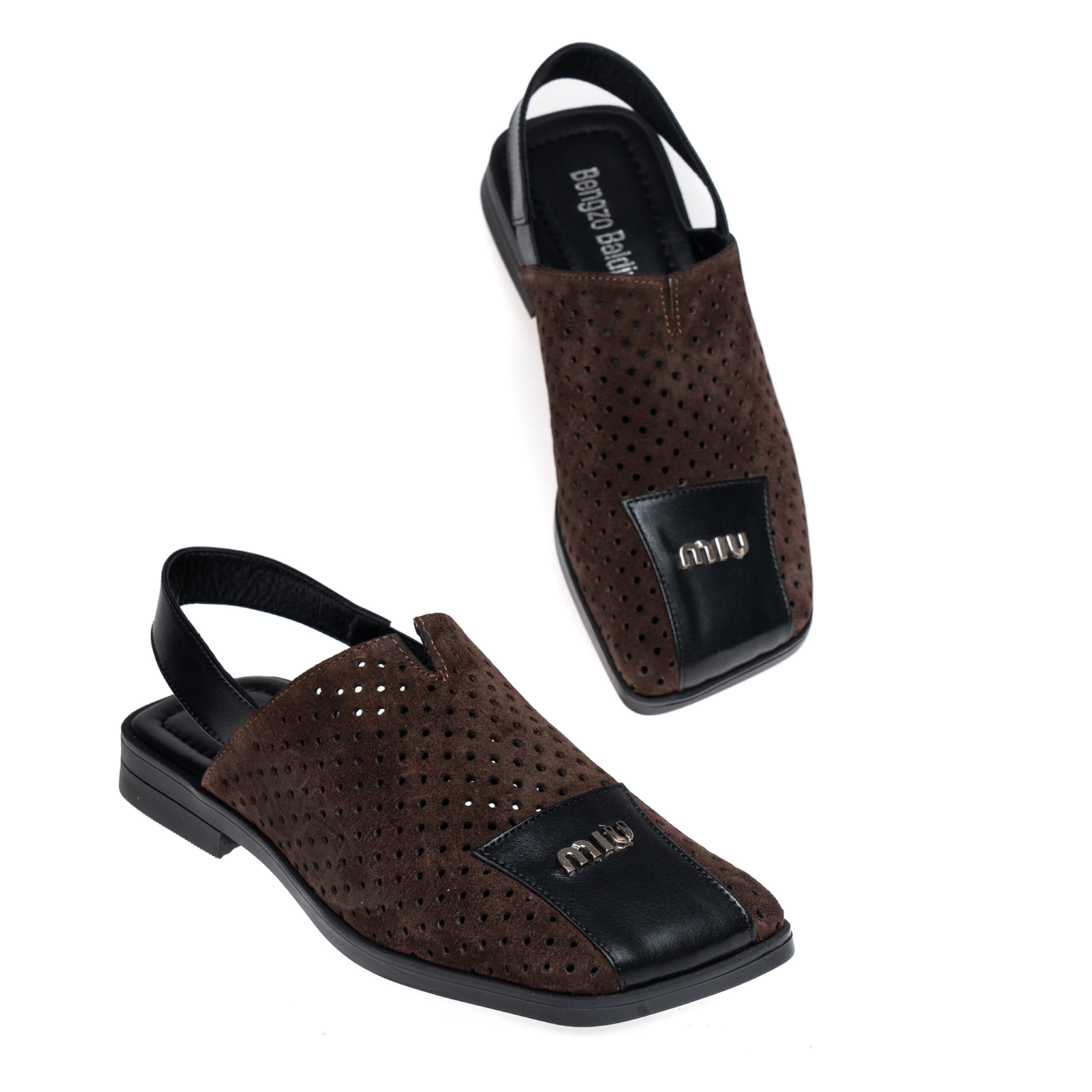 065-SC-976brown-2 Босоніжки Bengzo Baldini 01632 Коричневі - Зображення 1