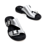 Шльопанці Bengzo Baldini 01650 Срібні