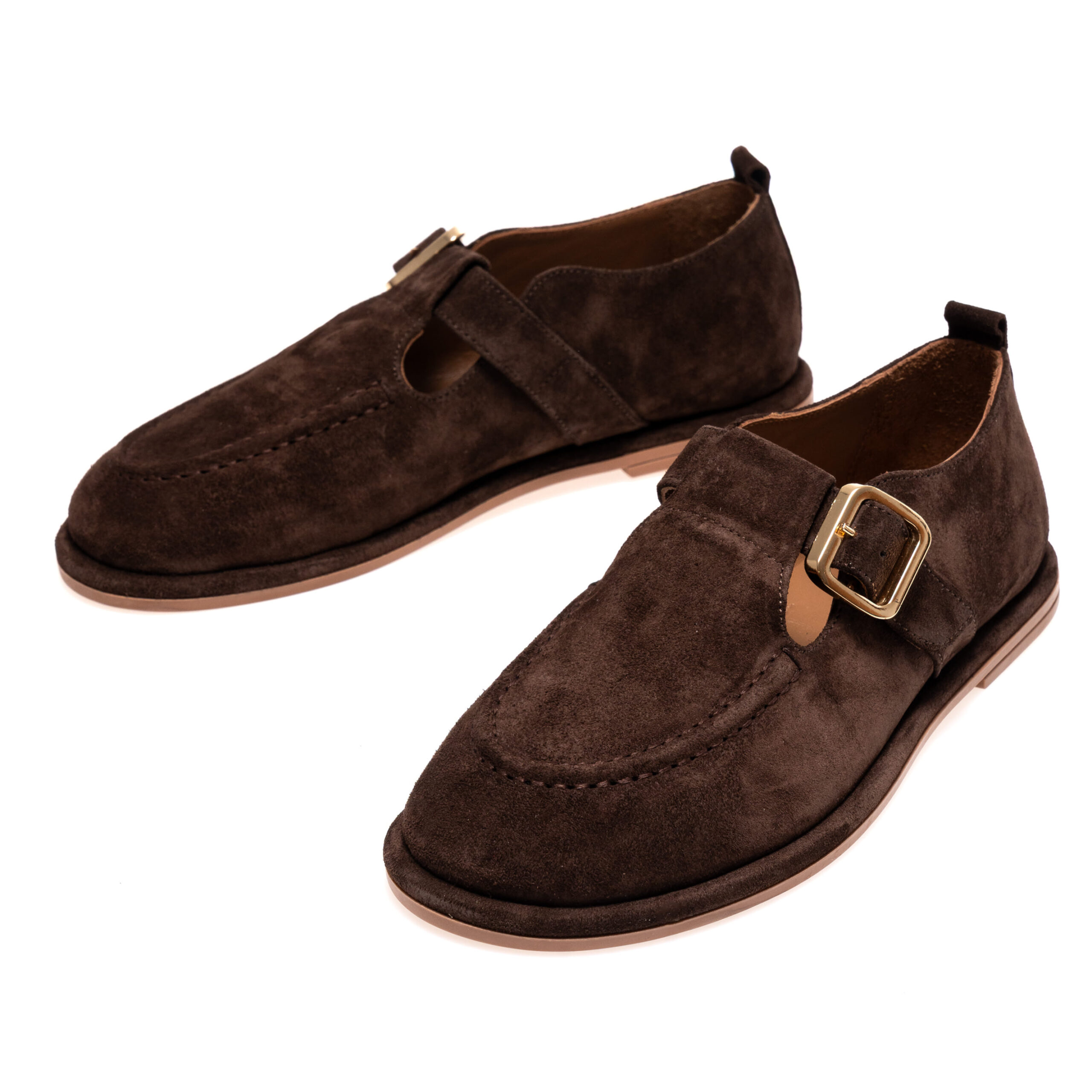 391-3030-606-3 Туфлі Bengzo Baldini 01636 Коричневі - Зображення 1