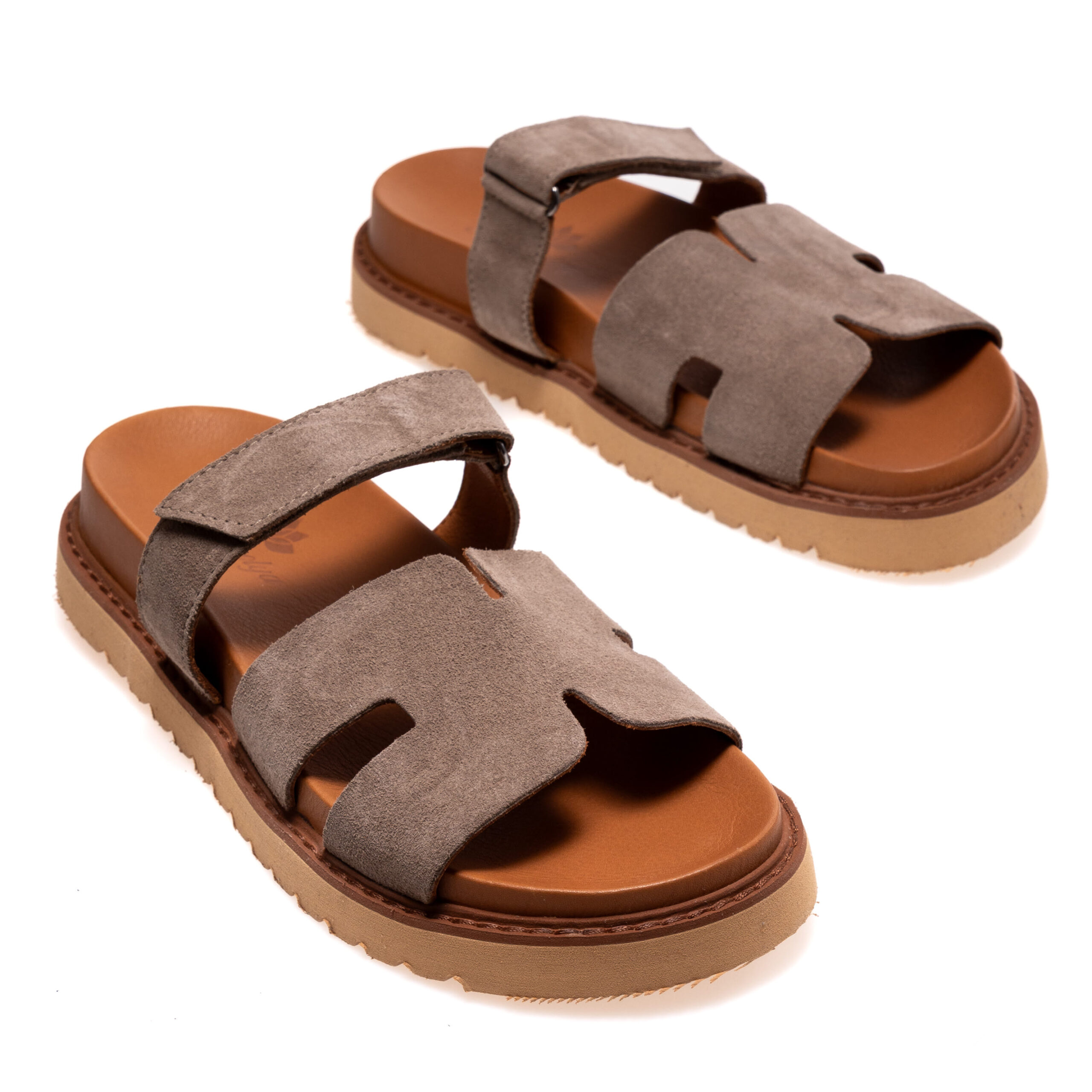 59051-S06 Шльопанці Magnolya 01642 Бежеві - Зображення 1