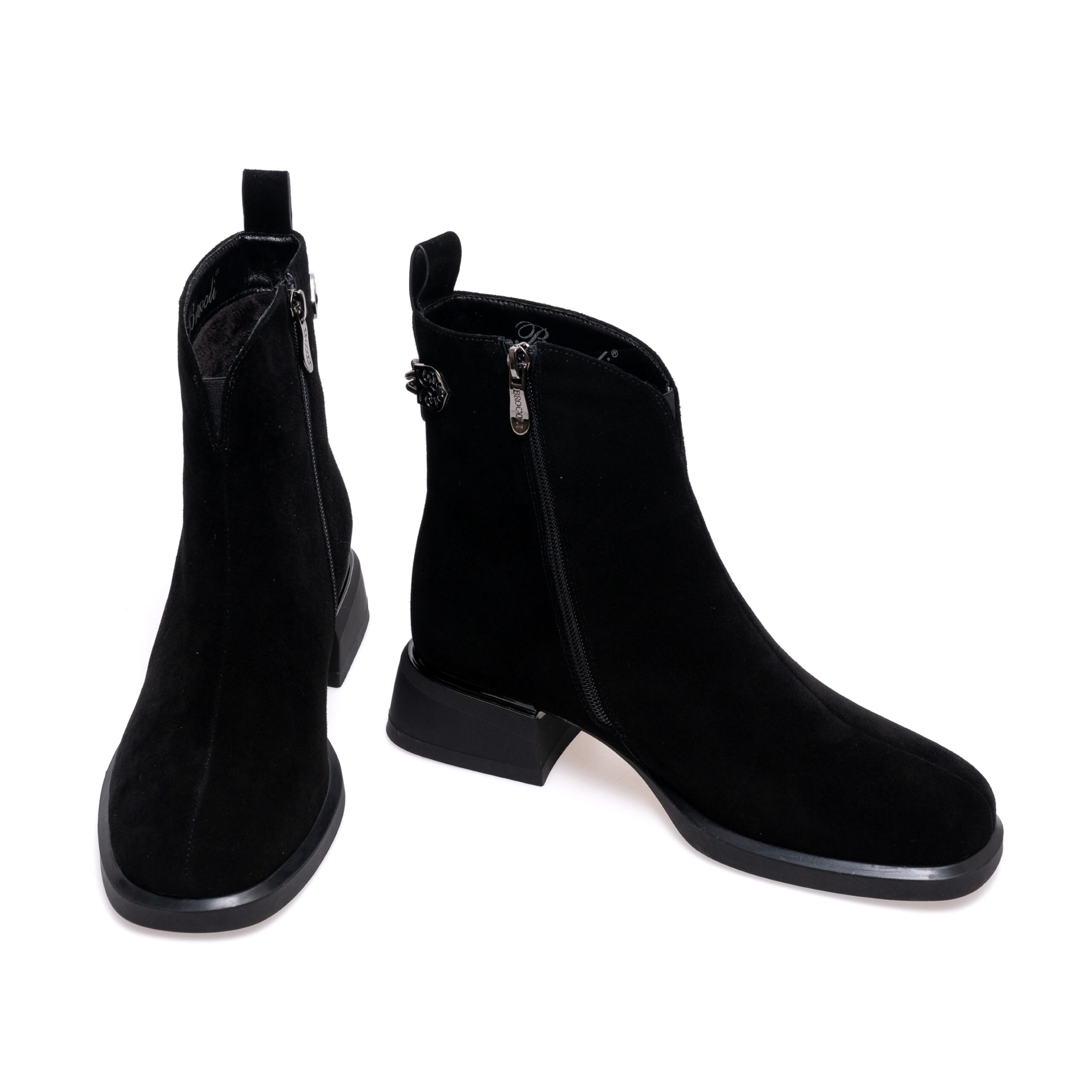 M1205-02R-015-1 Ботильйони Brocoly 01744 Чорні - Зображення 1